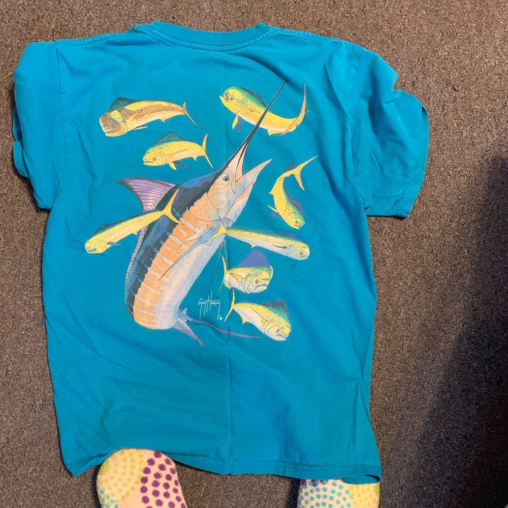 blue Guy Harvey t-shirt